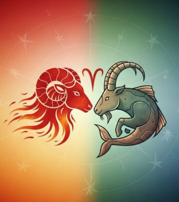 Aries And Capricorn Compatibility: Love, Life, And Relationship Insights