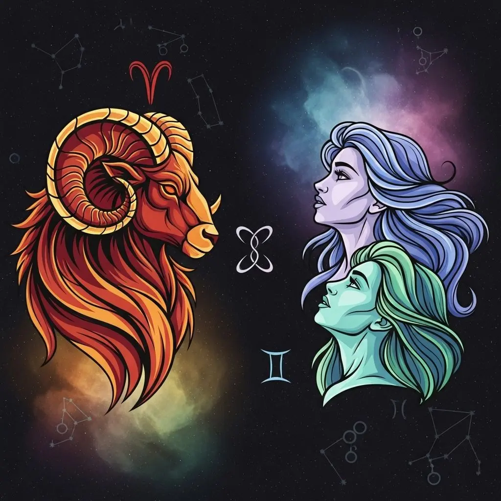 Dive deep into the passionate, dynamic, and intellectually stimulating relationship between Aries and Gemini through every lens: romance, friendship, challenges, and celestial influences.