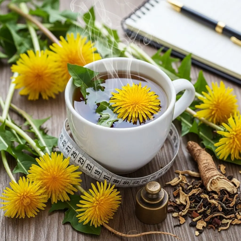 Discover how dandelion tea’s unique blend of natural compounds supports weight loss and whole-body wellness, with evidence-based insights.