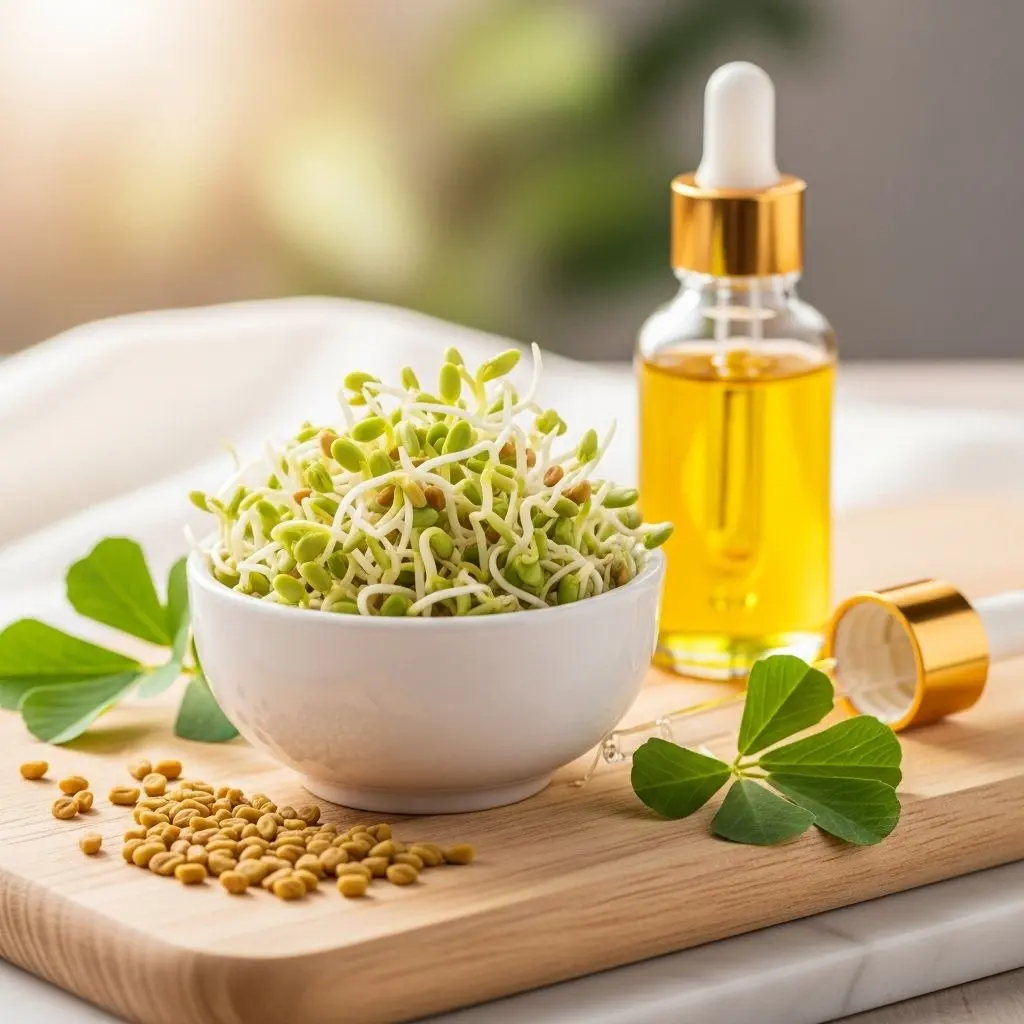Discover the incredible benefits of fenugreek sprouts for radiant skin, lustrous hair, and optimal health