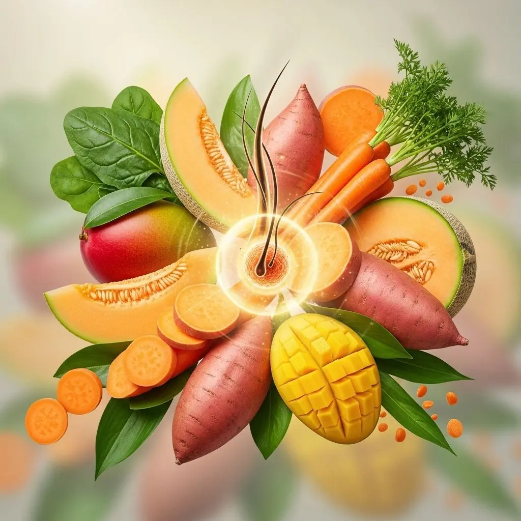 Unlock the wide-ranging benefits of beta-carotene for radiant skin, strong hair, and better overall health.