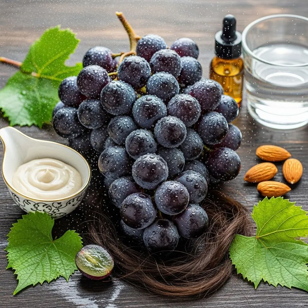 Discover how black grapes support glowing skin, lustrous hair, and overall vibrant health through their antioxidant-rich profile.
