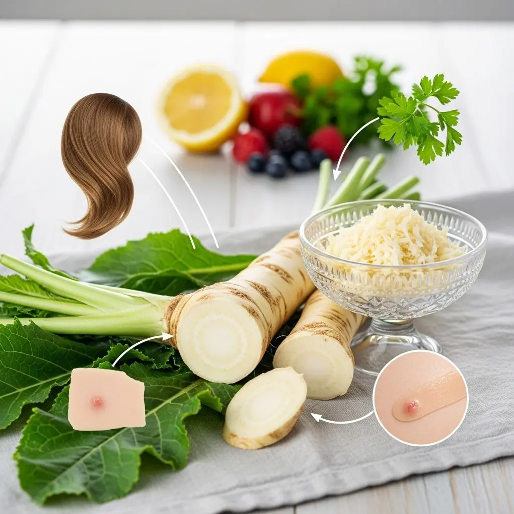 Discover how horseradish boosts immunity, improves skin, stimulates hair growth, and offers powerful health benefits rooted in tradition and science.