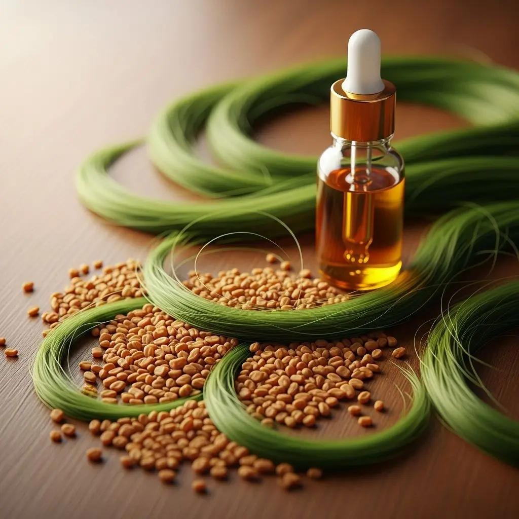 Unlock the secret to strong, lustrous hair with the power of methi seeds, a time-honored natural remedy.