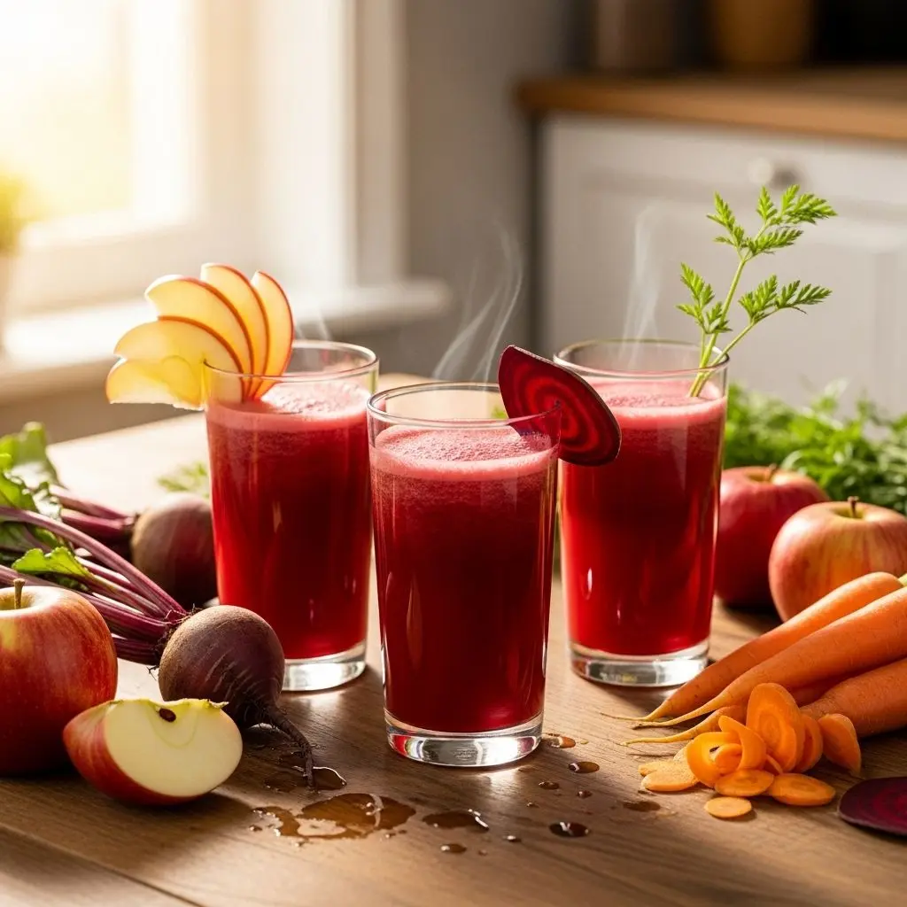 Discover the science-backed benefits of the Miracle Drink—Apple, Beetroot, and Carrot Juice—for your skin, immunity, and overall well-being.