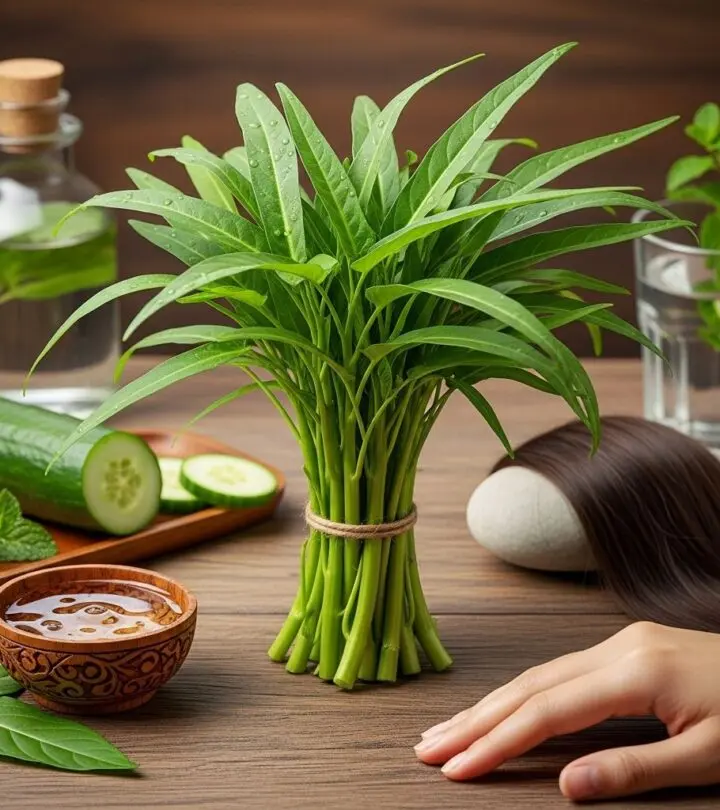 Explore how nutrient-rich water spinach can rejuvenate skin, boost hair growth, and enhance overall health naturally.