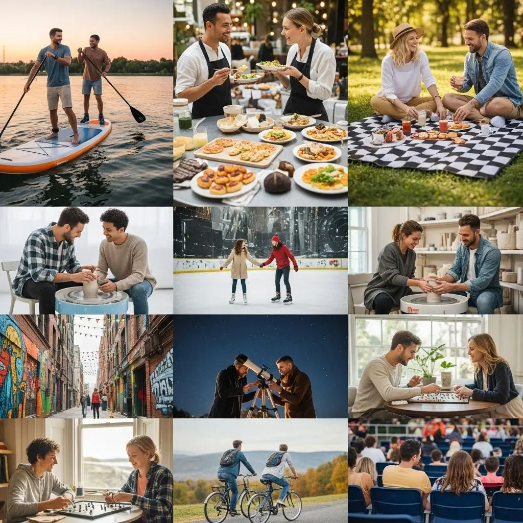 Discover creative and classic first date ideas to break the ice, spark chemistry, and guarantee a memorable experience.