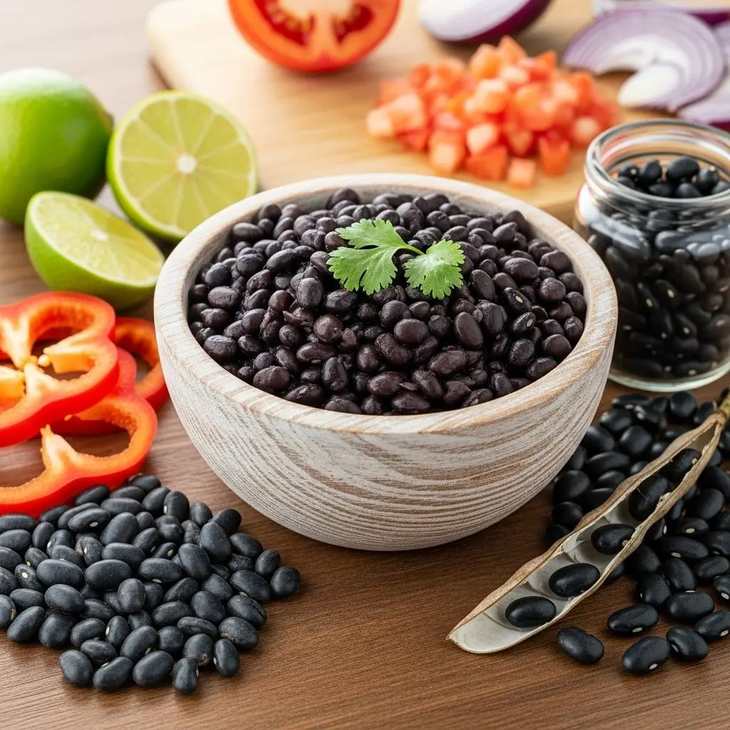 Explore the comprehensive nutritional value, health benefits, and versatile uses of black beans, a powerful plant-based food staple.