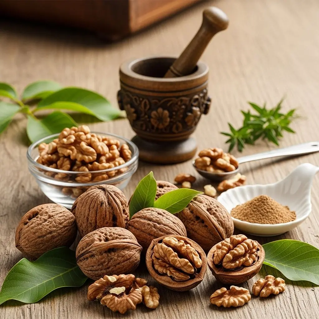 Explore the remarkable health benefits, nutritional profile, traditional uses, and potential risks of black walnuts for holistic wellness.