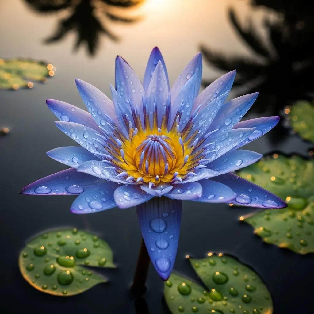 Discover the ancient secrets and modern uses of blue lotus flower: its benefits, traditional history, consumption methods, and safety profile.