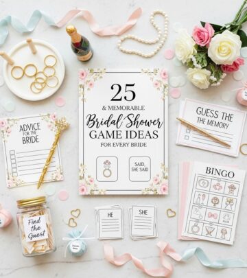 25 Fun & Memorable Bridal Shower Game Ideas for Every Bride