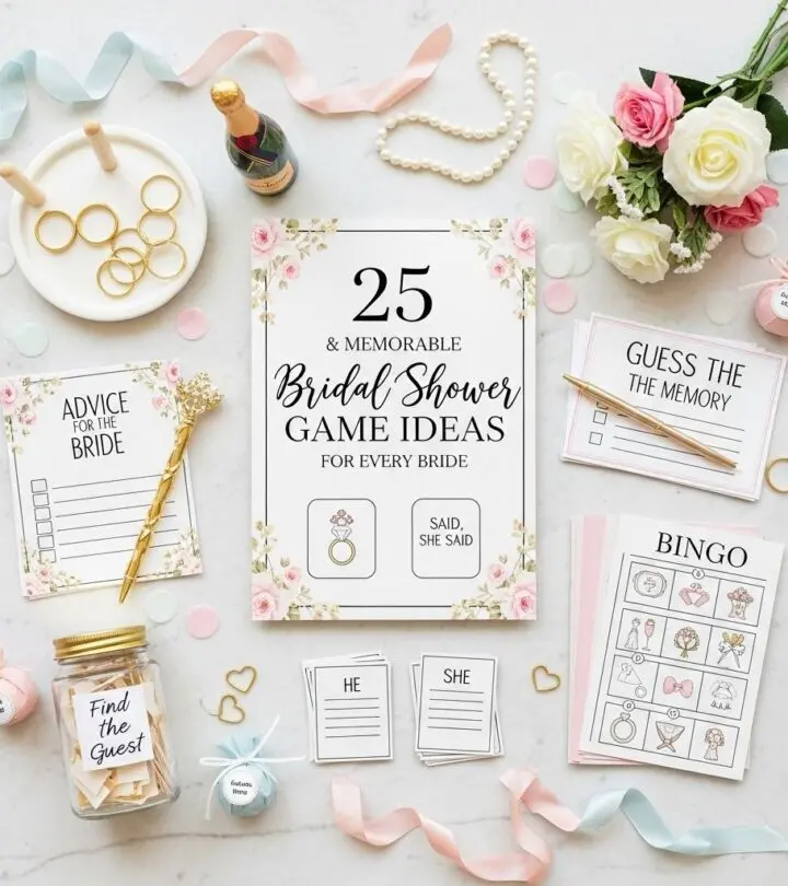 25 Fun & Memorable Bridal Shower Game Ideas for Every Bride Make your bridal shower unforgettable with creative, engaging, and laughter-filled game ideas for every guest.