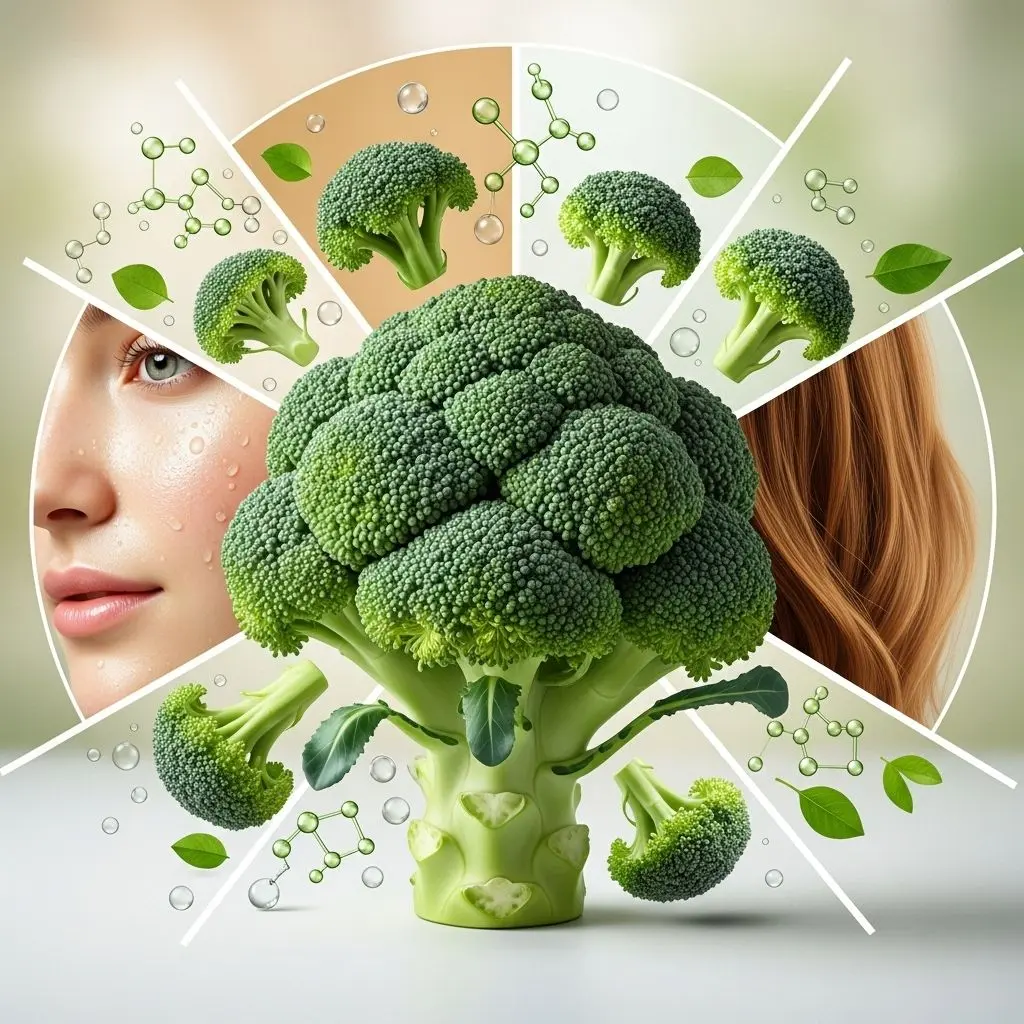 Unlock the science-backed power of broccoli to improve your skin, hair, and overall wellness naturally.