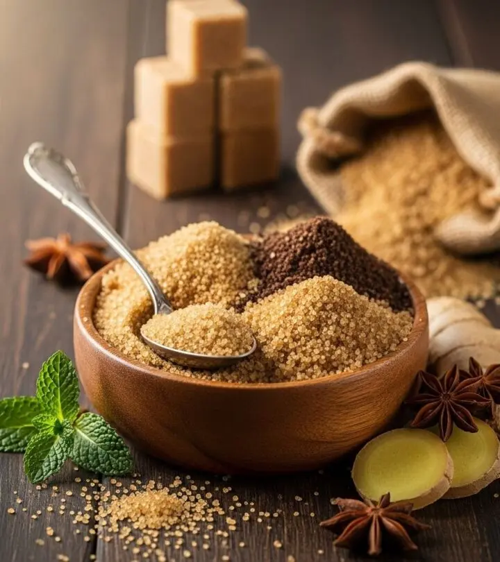 Discover the nutritional profile, health benefits, uses, types, recipes, and important precautions about brown sugar.