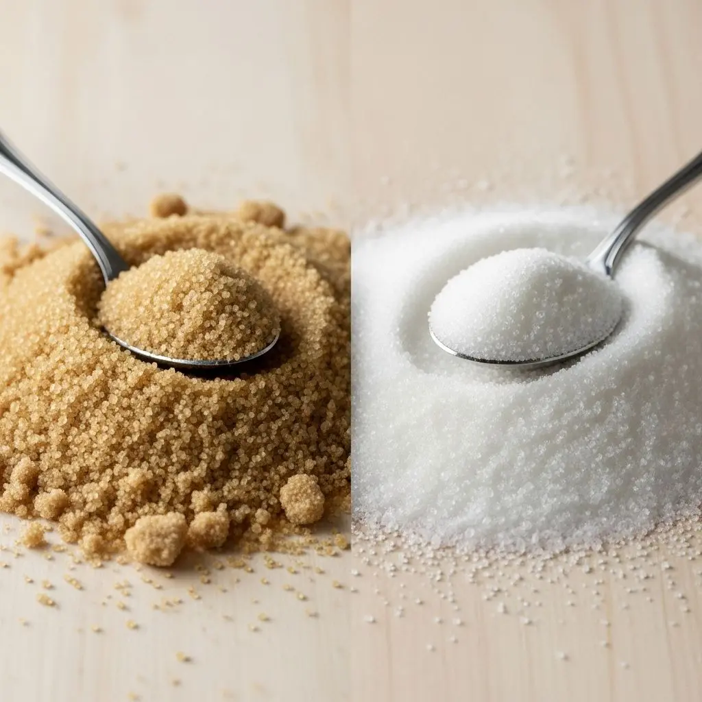 Discover the subtle differences between brown and white sugar, their unique uses in cooking, and their impact on health and nutrition.