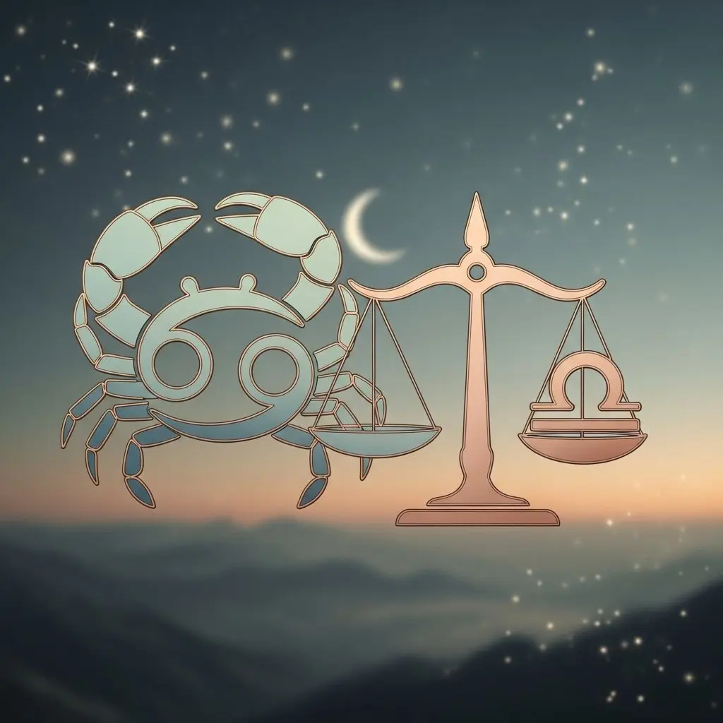 Explore Cancer and Libra compatibility in love, marriage, friendship, sex, communication, and daily life with in-depth astrological insights.