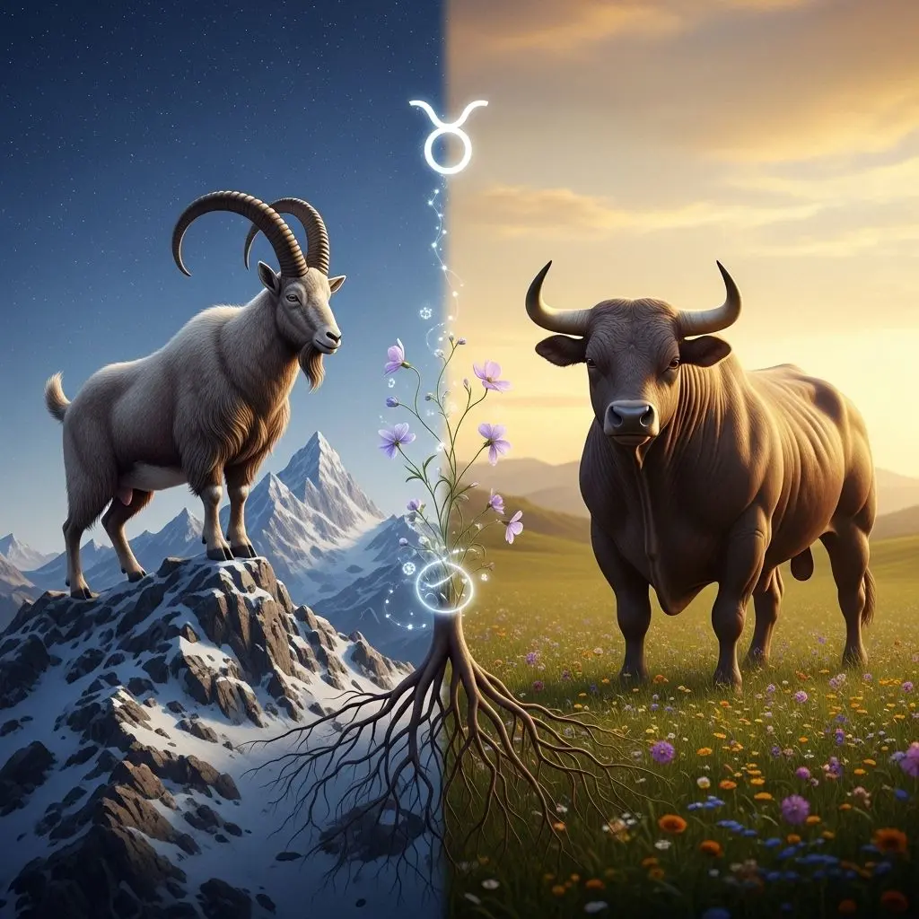 Discover how Capricorn and Taurus connect in love, friendship, communication, sex, and more, finding lasting trust and stability.