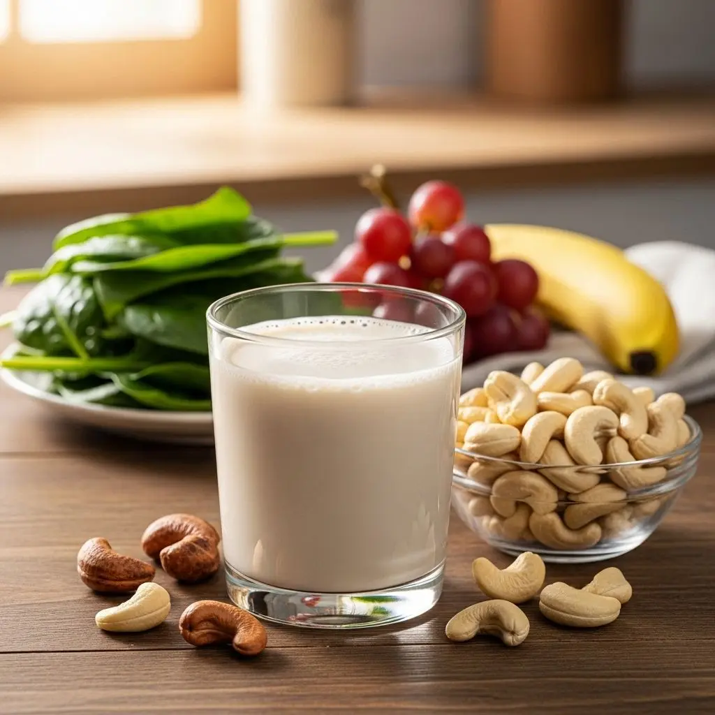 Explore the nutrition, health advantages, and versatile uses of creamy cashew milk—a smart choice for plant-based diets.