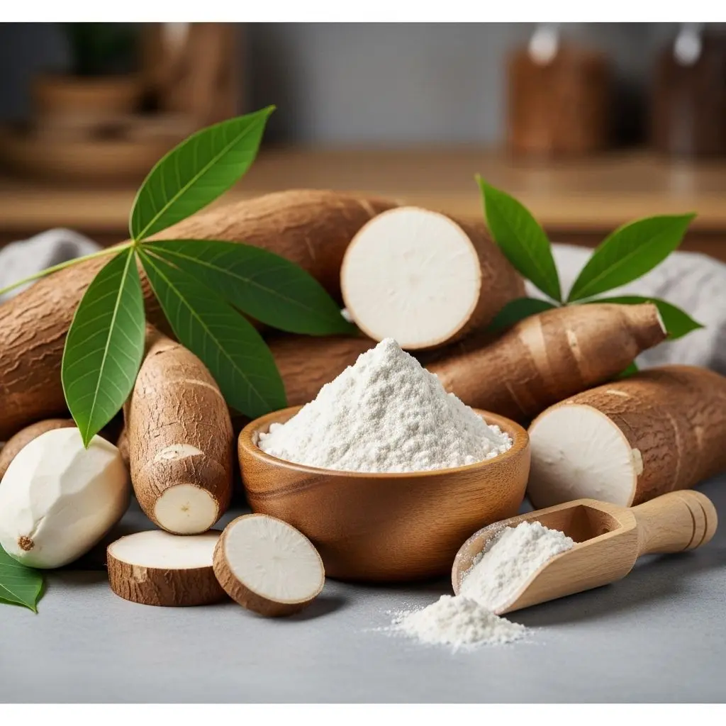 Explore the nutrition facts, health benefits, uses, and safety concerns of cassava flour as a gluten-free alternative for diverse diets.