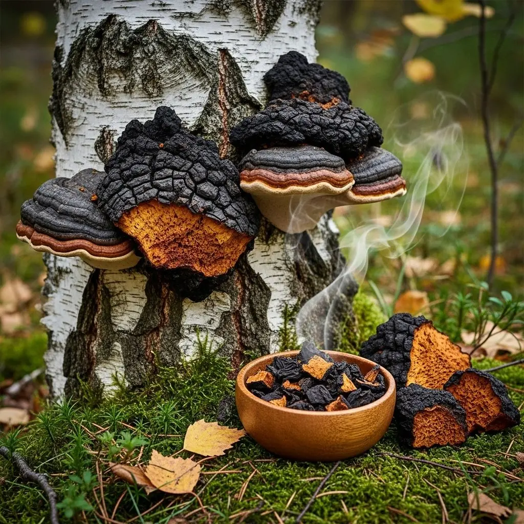 Discover in-depth benefits, uses, and safety tips for chaga mushroom, a celebrated super-fungus with growing scientific interest.