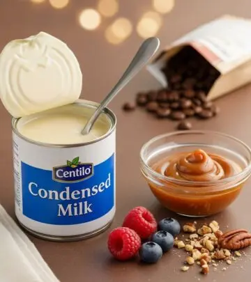 Condensed Milk: Nutrition, Benefits, Downsides, and Delicious Uses Explore condensed milk’s nutrition, unique health benefits, potential risks, and delicious ways to enjoy it in your daily diet.
