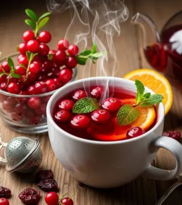 Discover the science-backed benefits, preparation methods, and important precautions of cranberry tea for holistic wellness.