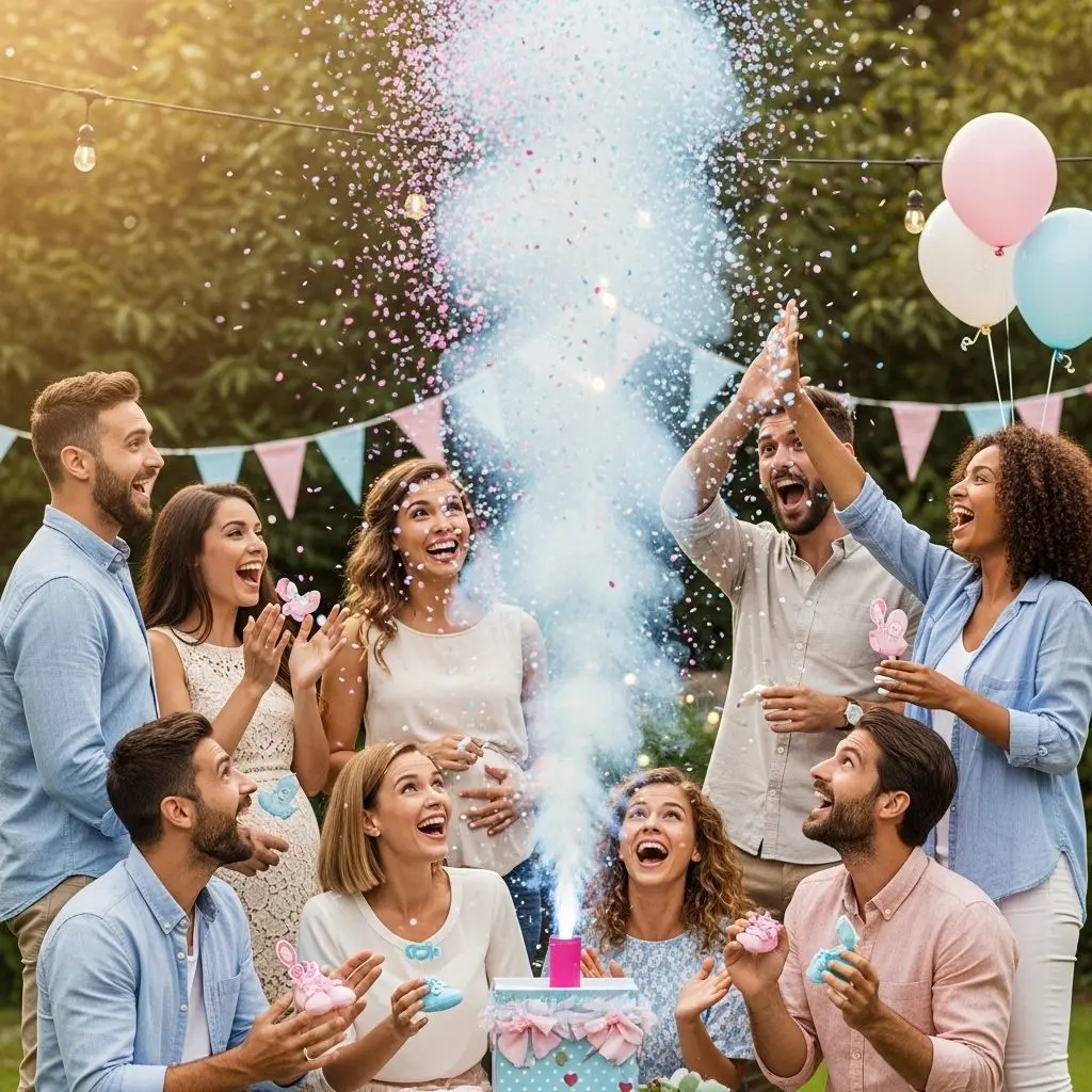 Unveil your baby's gender in unforgettable style with these unique party and announcement ideas, suitable for every family's personality and preference.