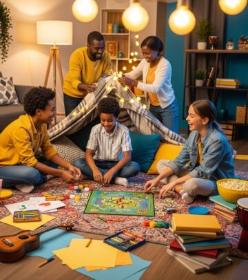 33 Creative Ideas for a Fun Family Night at Home
