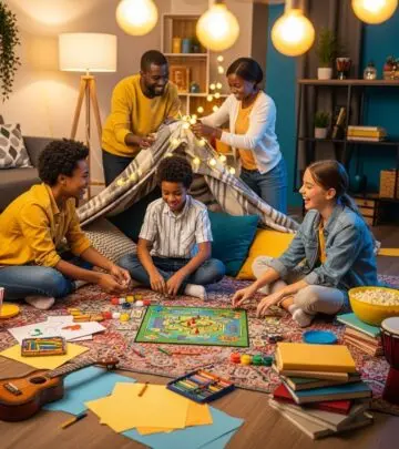 33 Creative Ideas for a Fun Family Night at Home Discover engaging, screen-free, and memorable activities guaranteed to bring your family closer during fun-filled nights at home.