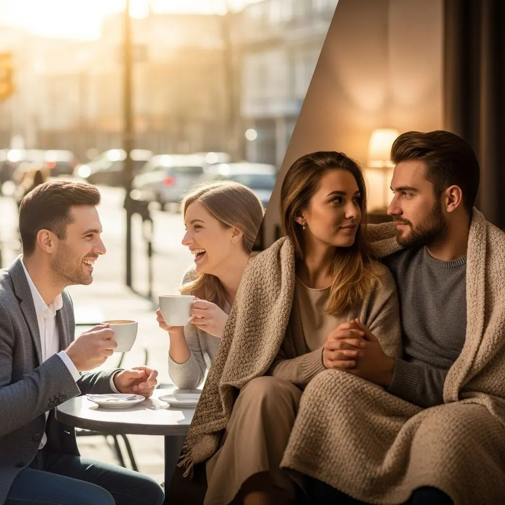 Discover the crucial differences between dating and relationships, signs of transition, and how to communicate intentions for a lasting, healthy partnership.