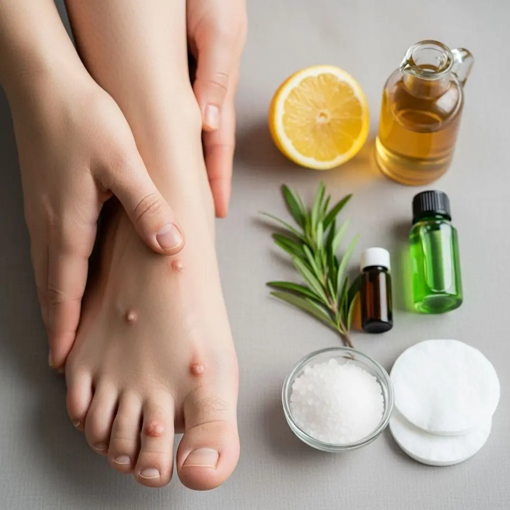 Natural and easy ways to treat, soothe, and prevent corns and calluses using everyday ingredients and smart foot care.