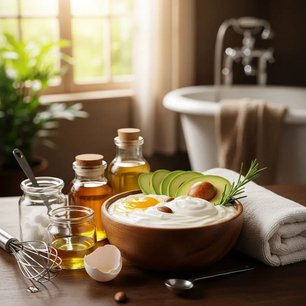 Discover natural, easy-to-make conditioners for dry hair and restore shine, strength, and moisture without chemicals.