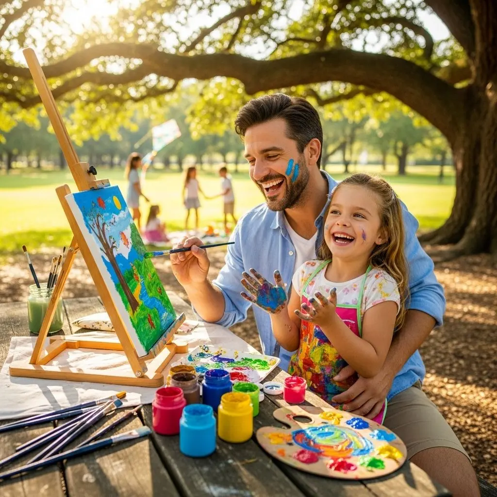 Unique and meaningful activities to nurture the lifelong bond between fathers and daughters of every age group.