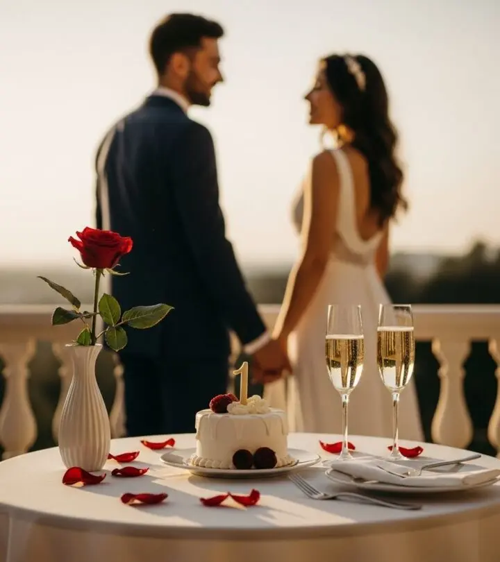 Discover meaningful ways to celebrate your first year of marriage together