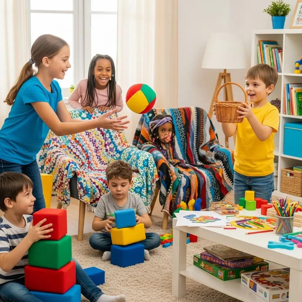 Discover creative, skill-building, and entertaining games to keep children happy and engaged while babysitting.