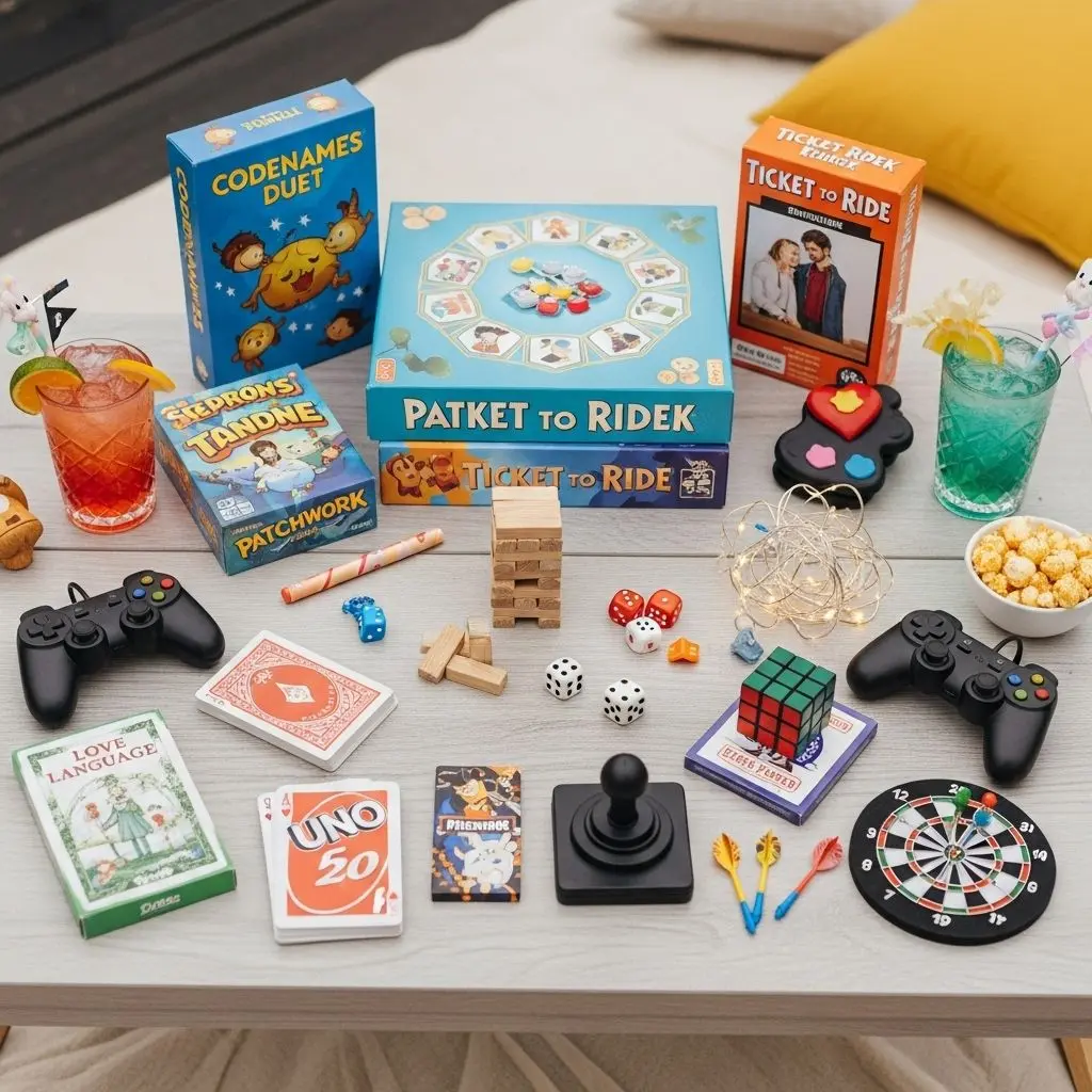 Create memorable moments and deepen your connection with these playful, romantic, and creative games for couples.