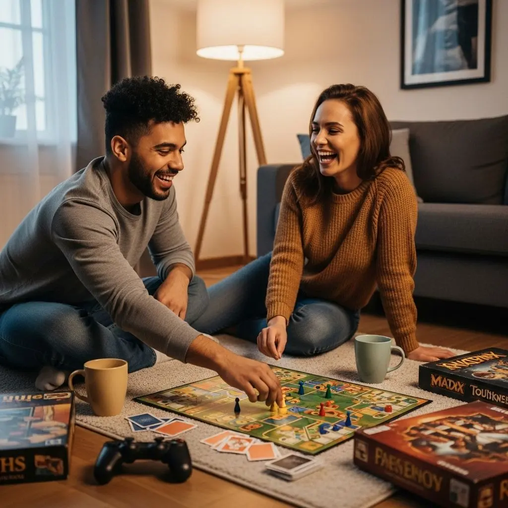 Level up your relationship with these creative, romantic, and playful games for couples — from flirty activities to bonding challenges at home or long distance.