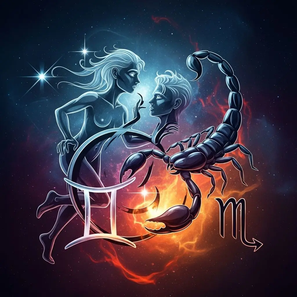 Explore the deep complexities and surprising harmonies found in Gemini and Scorpio relationships across love, friendship, and more.