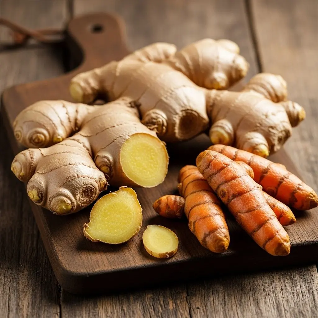 Explore the extraordinary health-boosting benefits of ginger and turmeric, two ancient roots with modern scientific validation.