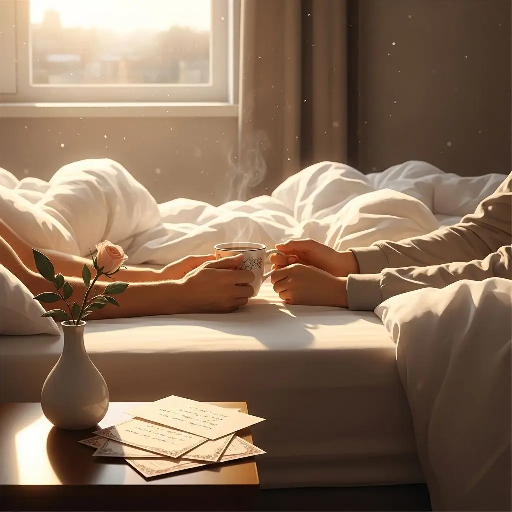 Heartwarming good morning paragraphs to make her smile every day and start her morning with love.
