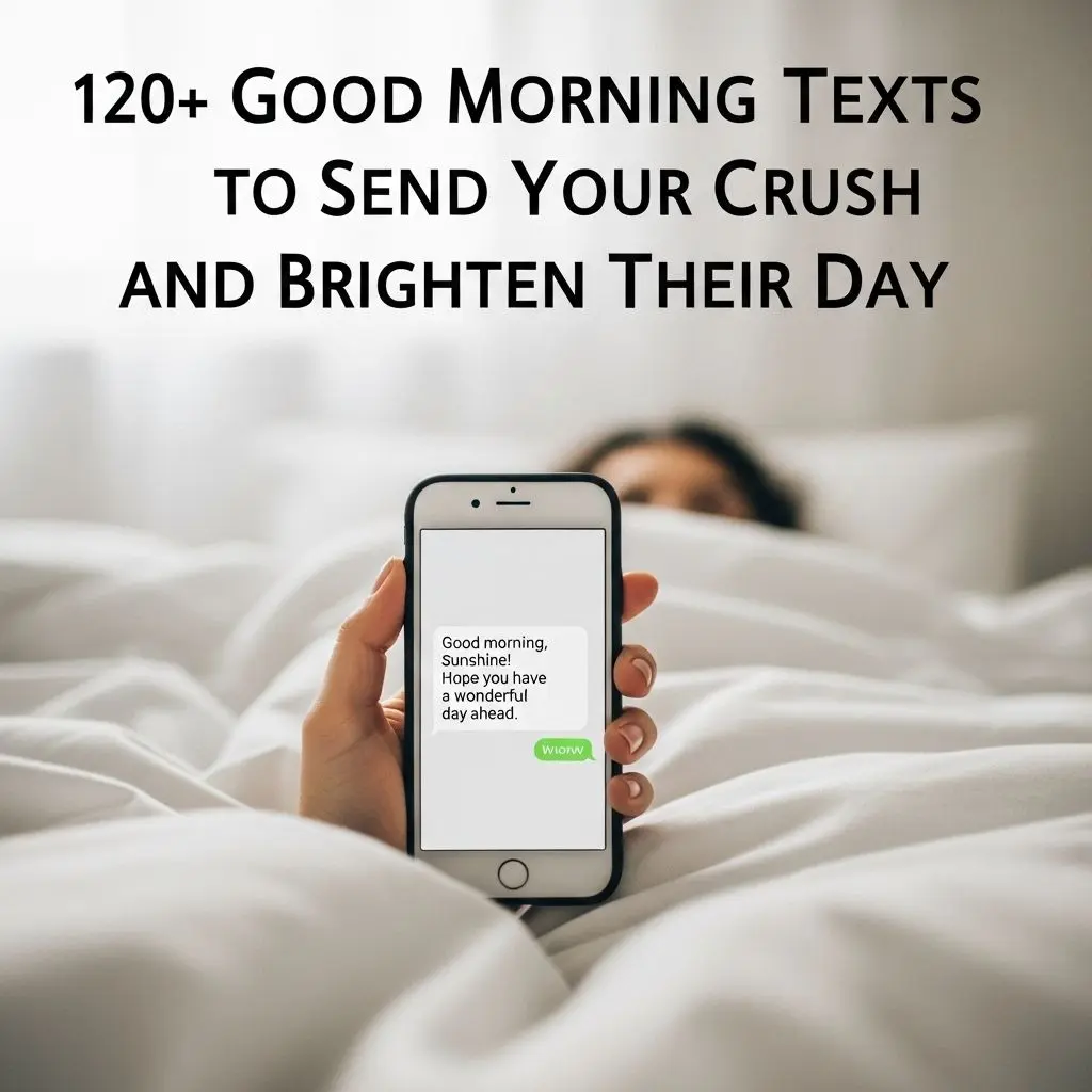 Uplift your crush’s mornings and express your feelings with these sweet, flirty, funny, and heartfelt good morning texts.