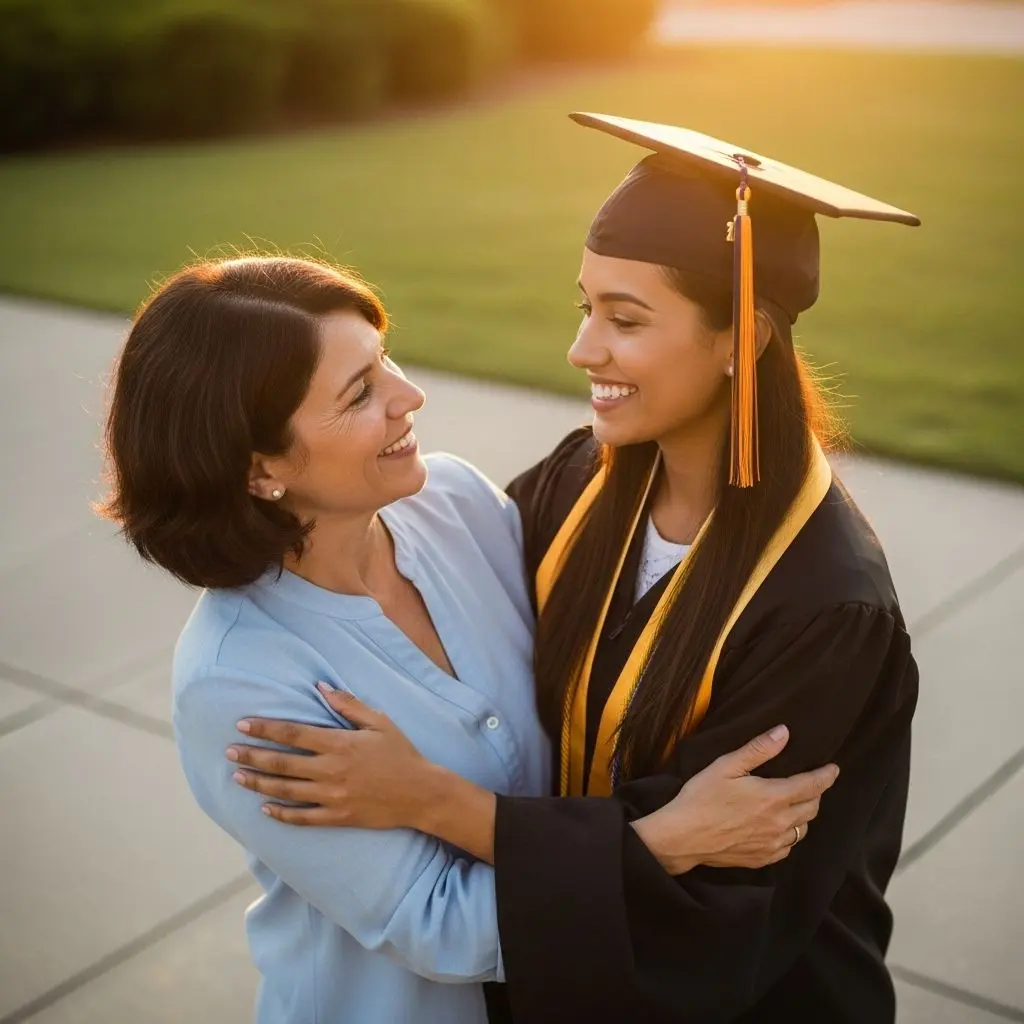 Celebrate your daughter's milestone with inspiring words that honor her achievements and bright future ahead