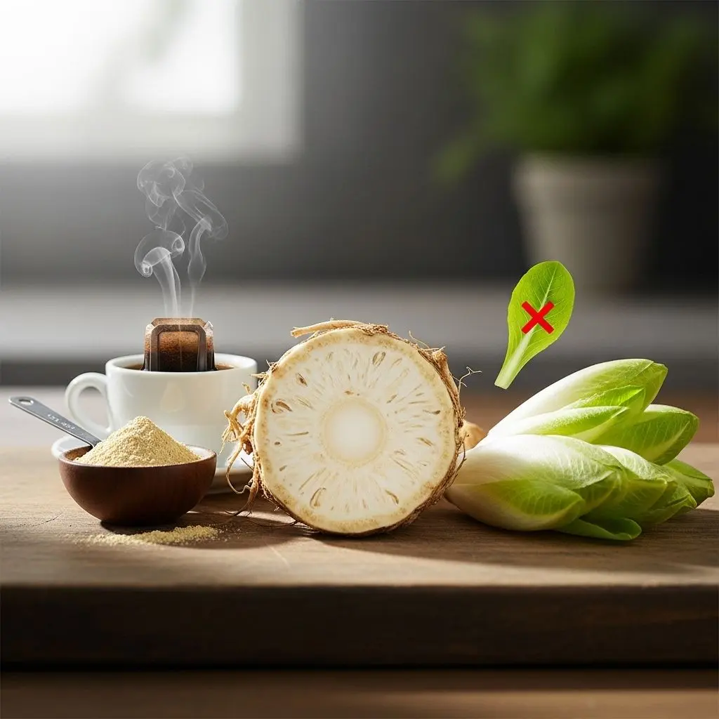 Discover how chicory root supports digestion, blood sugar, weight management, and gut health with its natural prebiotics.