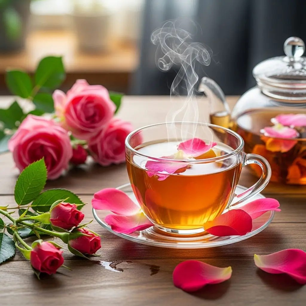 Discover the healing, beauty, and relaxation powers of rose tea, a floral infusion treasured in wellness traditions worldwide.