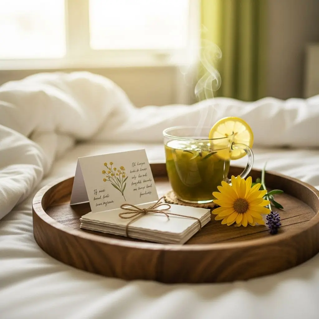 Thoughtful words to comfort and uplift those recovering from illness or injury