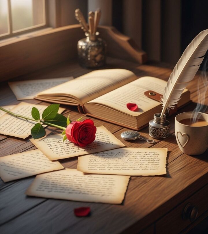 Express your most sincere feelings through beautiful love letters crafted for your girlfriend. Discover moving examples, tips, and inspiration to create your own romantic messages.