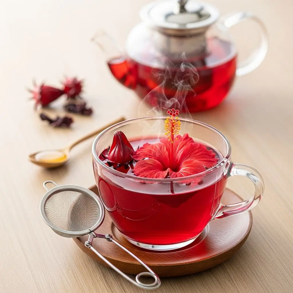 Discover the health benefits, side effects, and preparation methods of hibiscus tea, including nutritional insights and frequently asked questions.