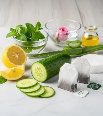 Brighten under-eye skin with proven natural home remedies using kitchen staples and simple self-care techniques.