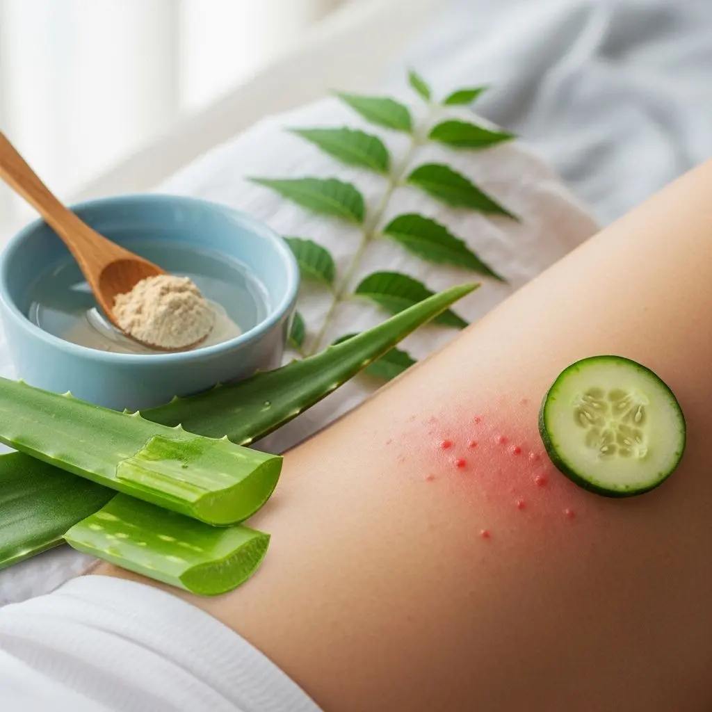 Soothe discomfort and eliminate inner thigh heat bumps with proven home care and prevention practices.