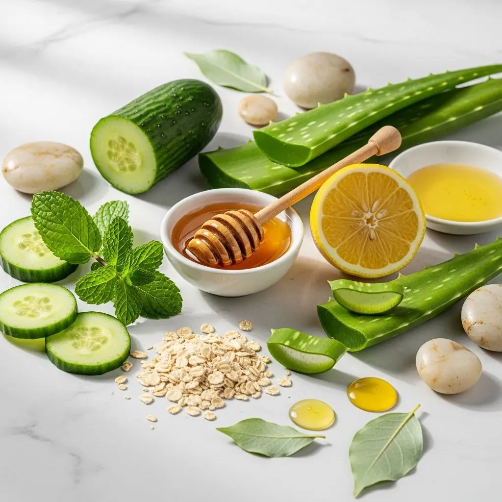 Unlock radiant, youthful skin with natural home remedies using easy kitchen ingredients for a nourished, glowing complexion.